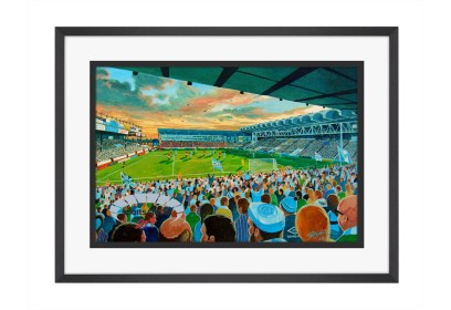 Maine Road Stadium Fine Art Print - Manchester City FC